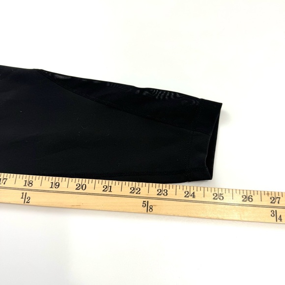 Nike Dri Fit Women’s XS Black Activewear Running Soft Leggings W/ Mesh Details - Picture 8 of 10